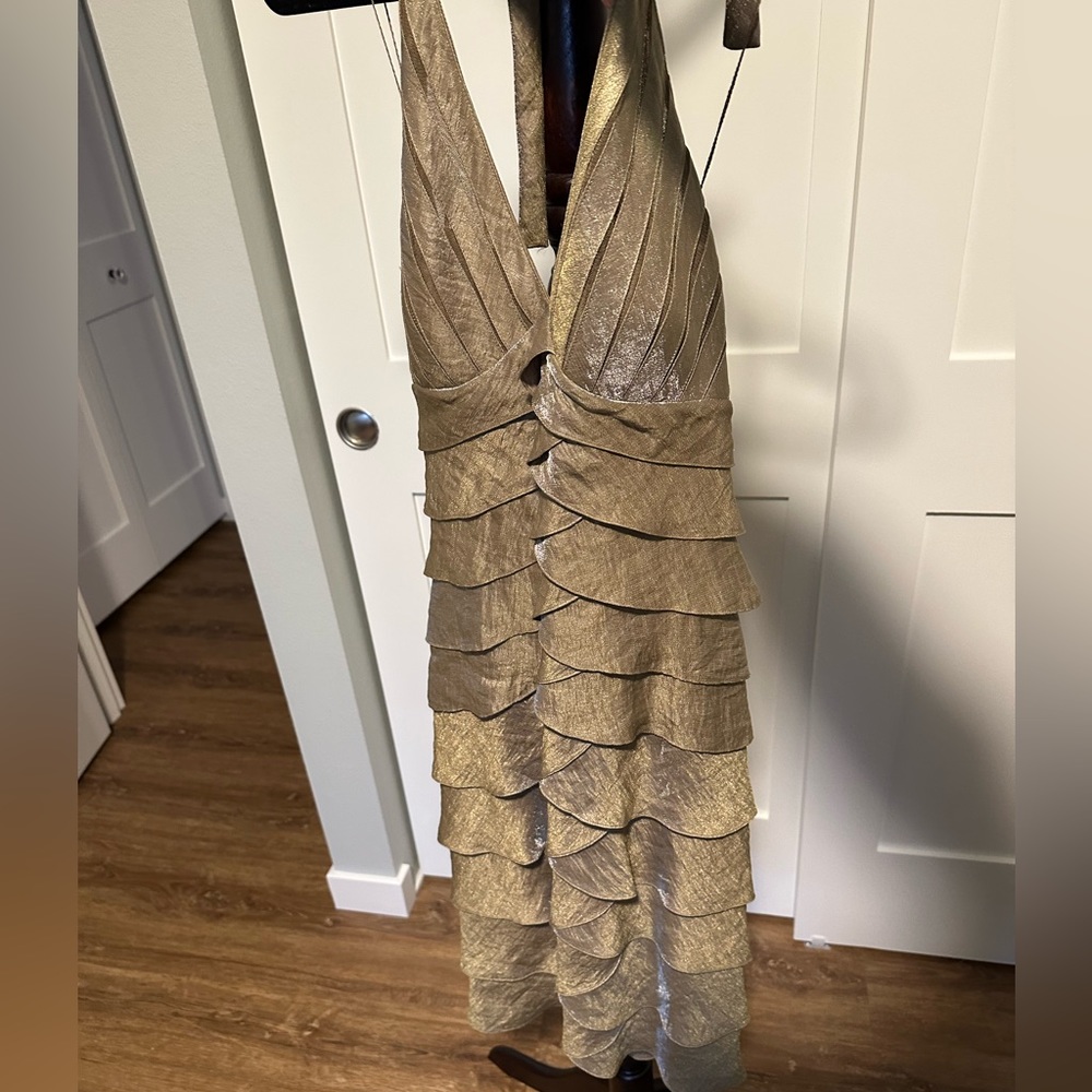 Golden dress